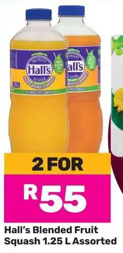 Game Hall's Blended Fruit Squash Assorted offer