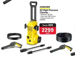 Makro KARCHER K2 High-Pressure Cleaner offer