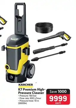 Makro KARCHER K7 Premium High-Pressure Cleaner offer