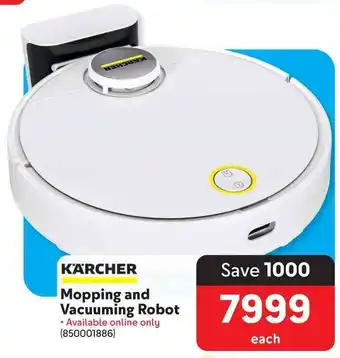 Makro KARCHER Mopping and Vacuuming Robot offer