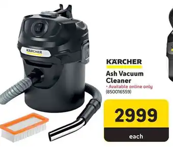 Makro KARCHER Ash Vacuum Cleaner offer