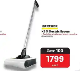 Makro KARCHER KB 5 Electric Broom offer