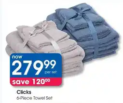 Clicks Clicks Towel Set offer