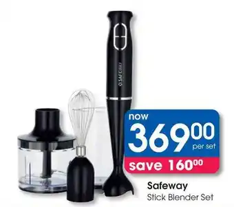 Clicks Safeway Stick Blender Set offer