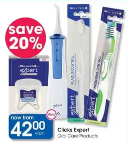 Clicks Clicks Expert Oral Care Products offer