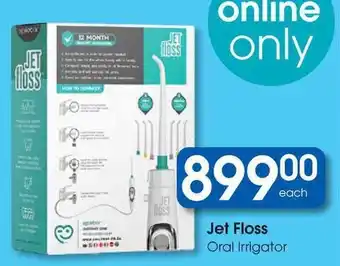 Clicks Jet Floss Oral Irrigator offer