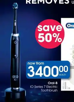 Clicks Oral-B IO Series 7 Electric Toothbrush offer