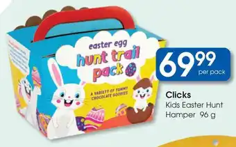 Clicks Clicks Kids Easter Hunt Hamper offer