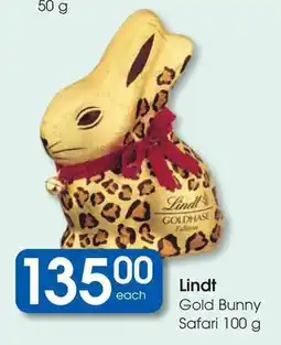 Clicks Lindt Gold Bunny Safari offer