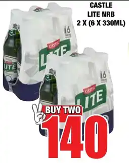 Boxer Liquors Castle lite nrb offer