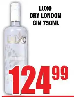 Boxer Liquors Luxo dry london gin offer