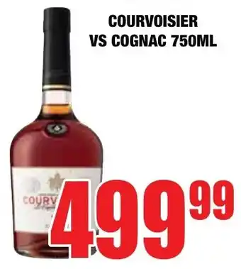 Boxer Liquors Courvoisier vs cognac offer