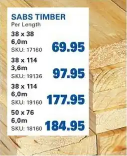 Cashbuild Sabs timber offer