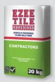 Cashbuild Ezee tile contractors tile adhesive offer