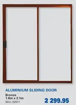 Cashbuild Aluminium sliding door offer