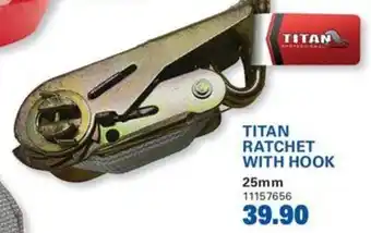 Cashbuild Titan ratchet with hook offer