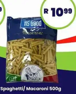 Super Save As Good Spaghetti/Macaroni offer