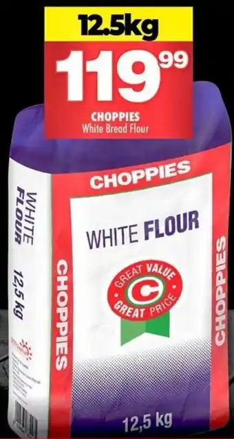 Choppies CHOPPIES White Bread Flour offer