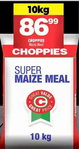 Choppies CHOPPIES Maize Meal offer