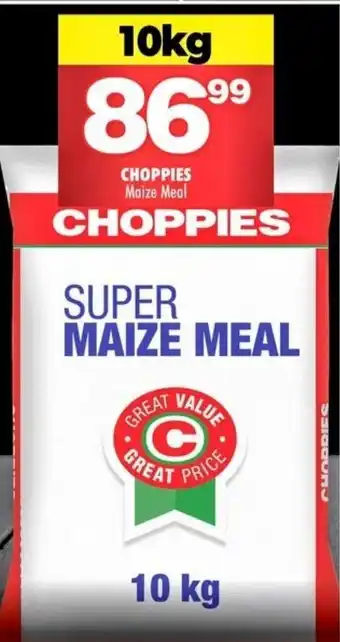 Choppies CHOPPIES Maize Meal offer