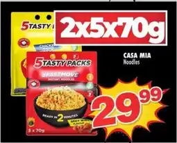 Choppies CASA MIA Noodles offer