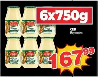 Choppies C&B Mayonnaise offer