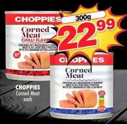 Choppies CHOPPIES Corned Meat offer