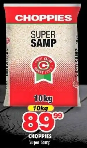 Choppies CHOPPIES Super Samp offer