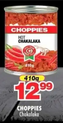 Choppies CHOPPIES Chakalaka offer