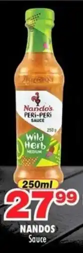 Choppies NANDOS Sauce offer