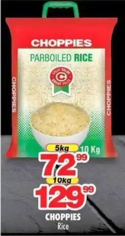 Choppies CHOPPIES Rice offer