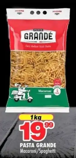 Choppies PASTA GRANDE Macaroni/Spaghetti offer