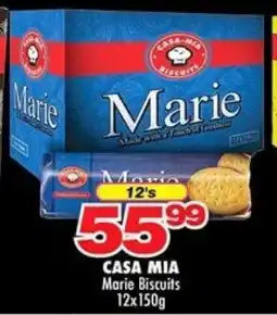 Choppies CASA MIA Marie Biscuits offer