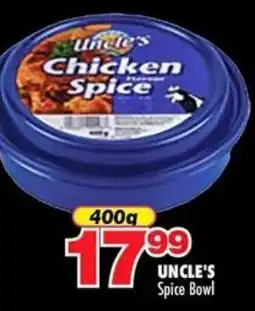 Choppies UNCLE'S Spice Bowl offer