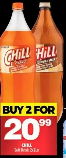 Choppies CHILL Soft Drink offer