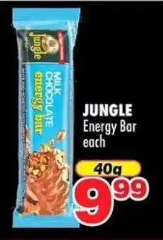 Choppies JUNGLE Energy Bar offer