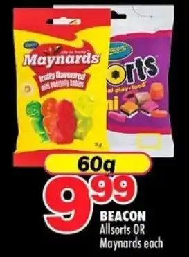 Choppies BEACON Allsorts OR Maynards offer