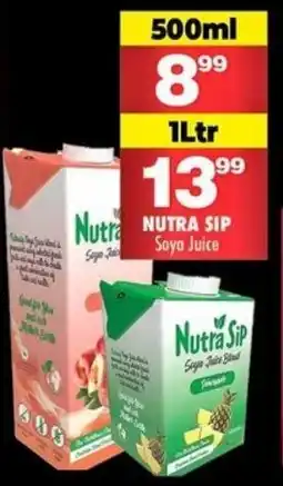 Choppies NUTRA SIP Soya Juice offer