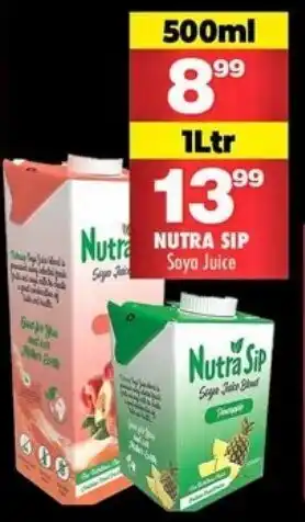 Choppies NUTRA SIP Soya Juice offer