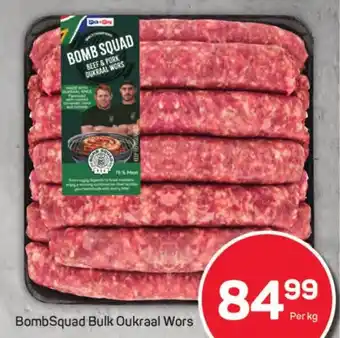 Pick n Pay Liquor BombSquad Bulk Oukraal Wors offer