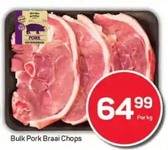 Pick n Pay Liquor Bulk Pork Braai Chops offer