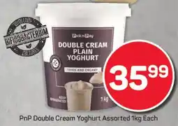 Pick n Pay Liquor PnP Double Cream Yoghurt Assorted offer