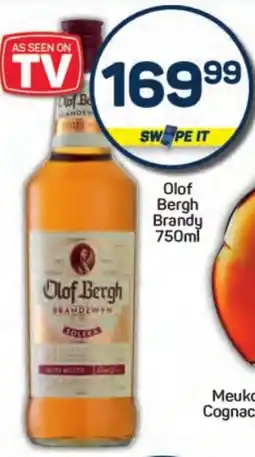 Pick n Pay Liquor Olof Bergh Brandy offer