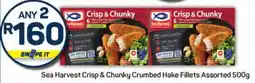 Pick n Pay Liquor Sea Harvest Crisp & Chunky Crumbed Hake Fillets Assorted offer