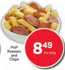 Pick n Pay Liquor PnP Russian and Chips offer