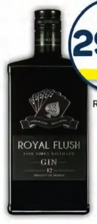 Pick n Pay Liquor Royal Flush Gin Assorted offer