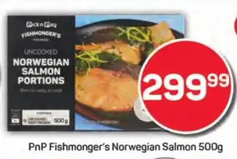 Pick n Pay Liquor PnP Fishmonger's Norwegian Salmon offer