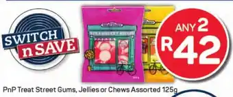 Pick n Pay Liquor PnP Treat Street Gums, Jellies or Chews Assorted offer