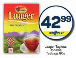 Pick n Pay Liquor Laager Tagless Rooibos Teabags offer