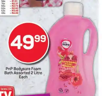 Pick n Pay Liquor PnP Bodysure Foam Bath Assorted offer